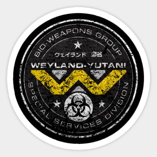 Weyland Yutani Bio-weapons Division Sticker